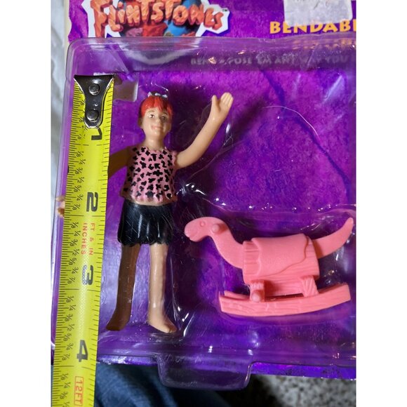 The Flintstones Movie Bendable Figures  Pebbles Flintstone - Picture 9 of 9